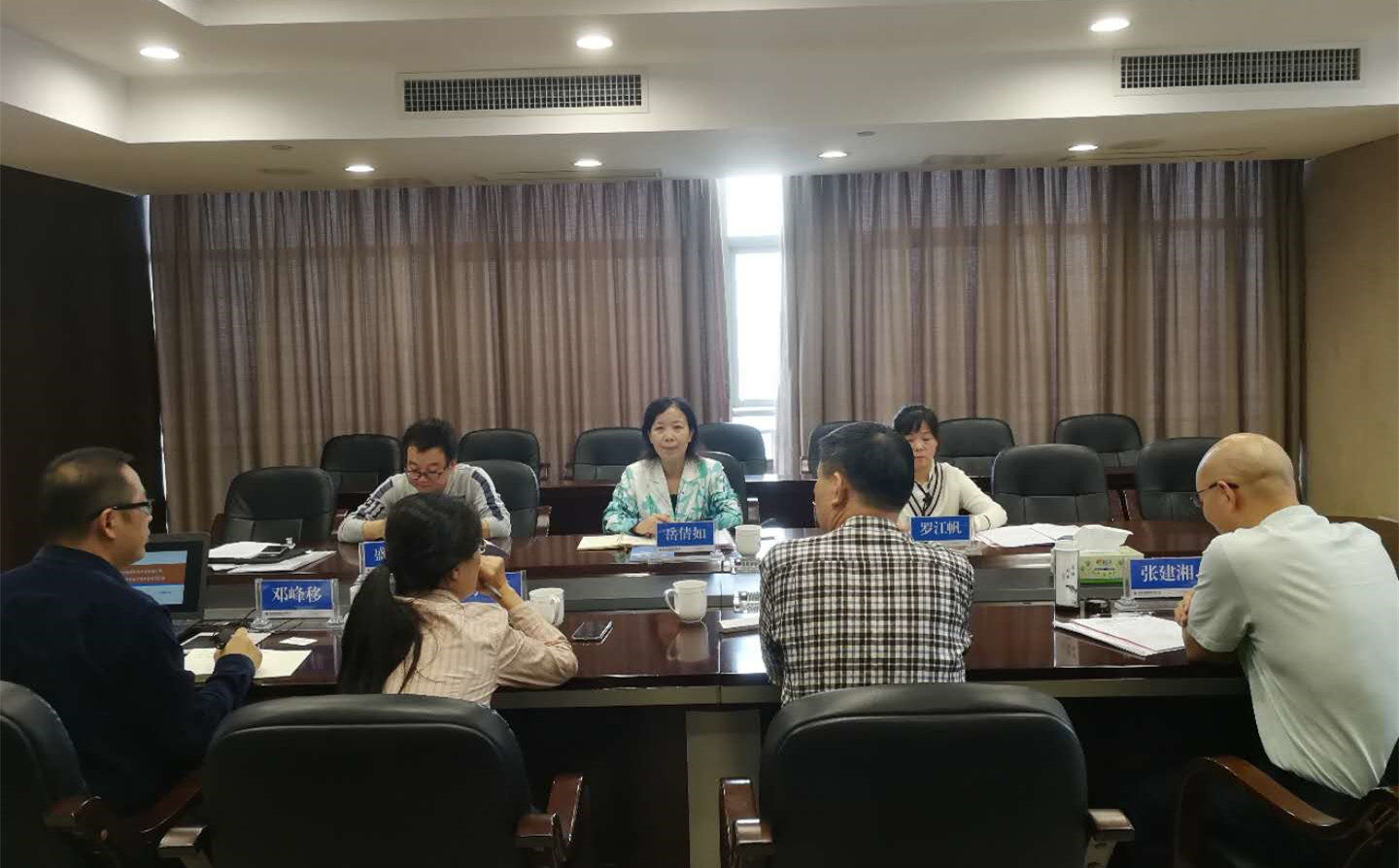 省國資委文明辦蒞臨發展養老公司檢查指導省文明單位創建工作 省國資委文明辦蒞臨發展養老公司檢查指導省文明單位創建工作