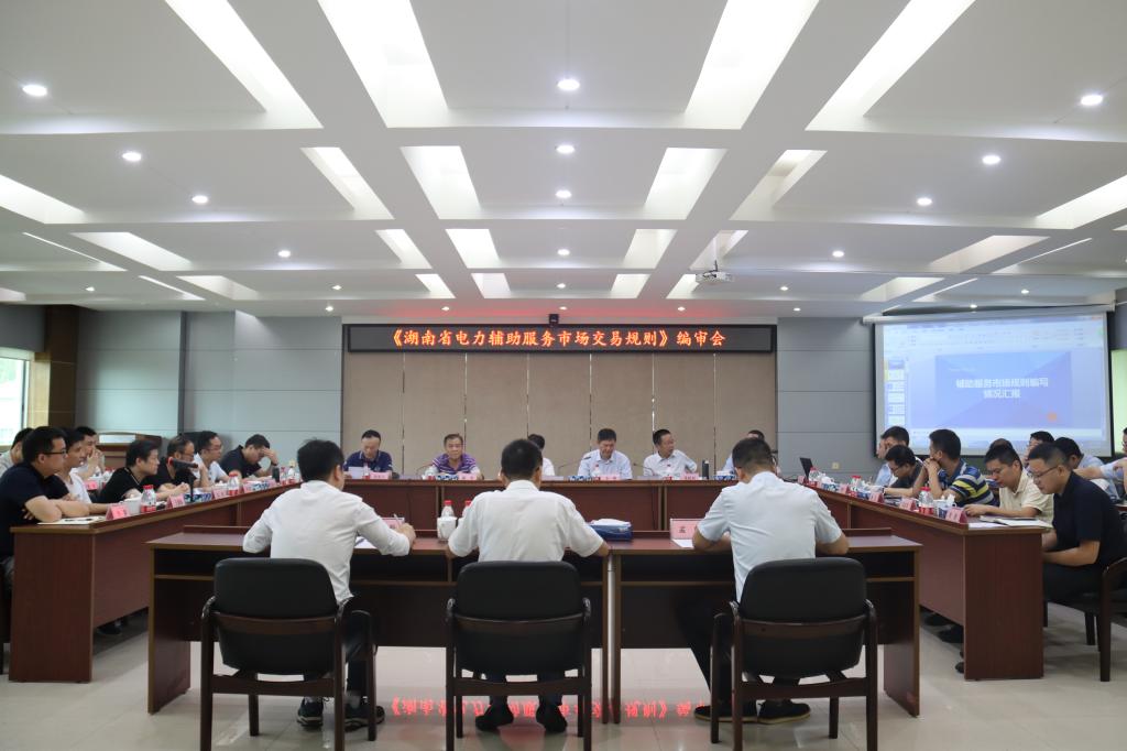 《湖南省電力輔助服務(wù)市場(chǎng)交易規(guī)則》編審會(huì)在株洲航電分公司召開(kāi) 《湖南省電力輔助服務(wù)市場(chǎng)交易規(guī)則》編審會(huì)在株洲航電分公司召開(kāi)